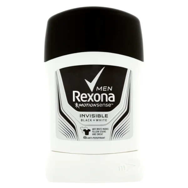 REXONA MEN deo stick invisible black&white 50ml