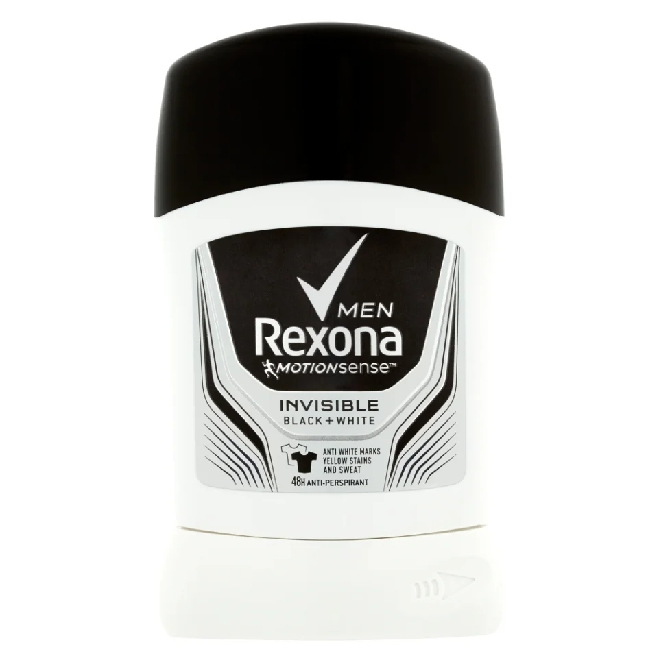 REXONA MEN deo stick invisible black&white 50ml