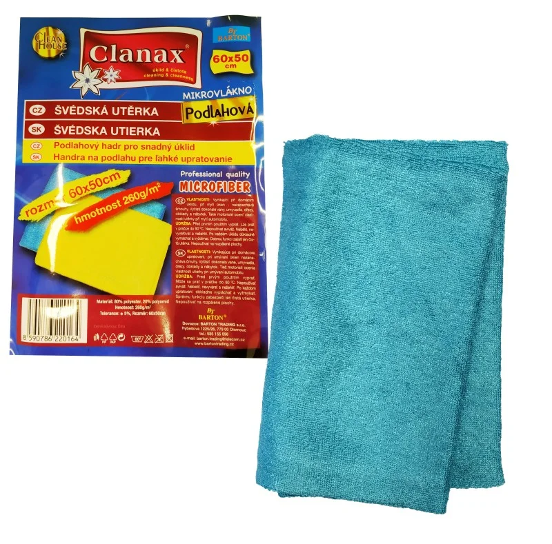 ***ZEMOVKA/HADR MIKRO 50x60cm 260g modrá CLANAX