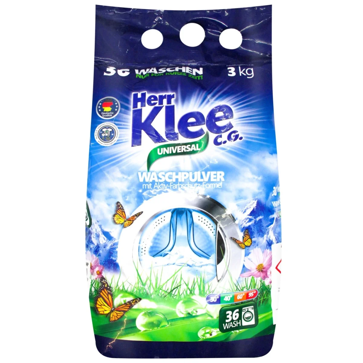 HERR KLEE  Prací prášek univerzal 36PD 3kg