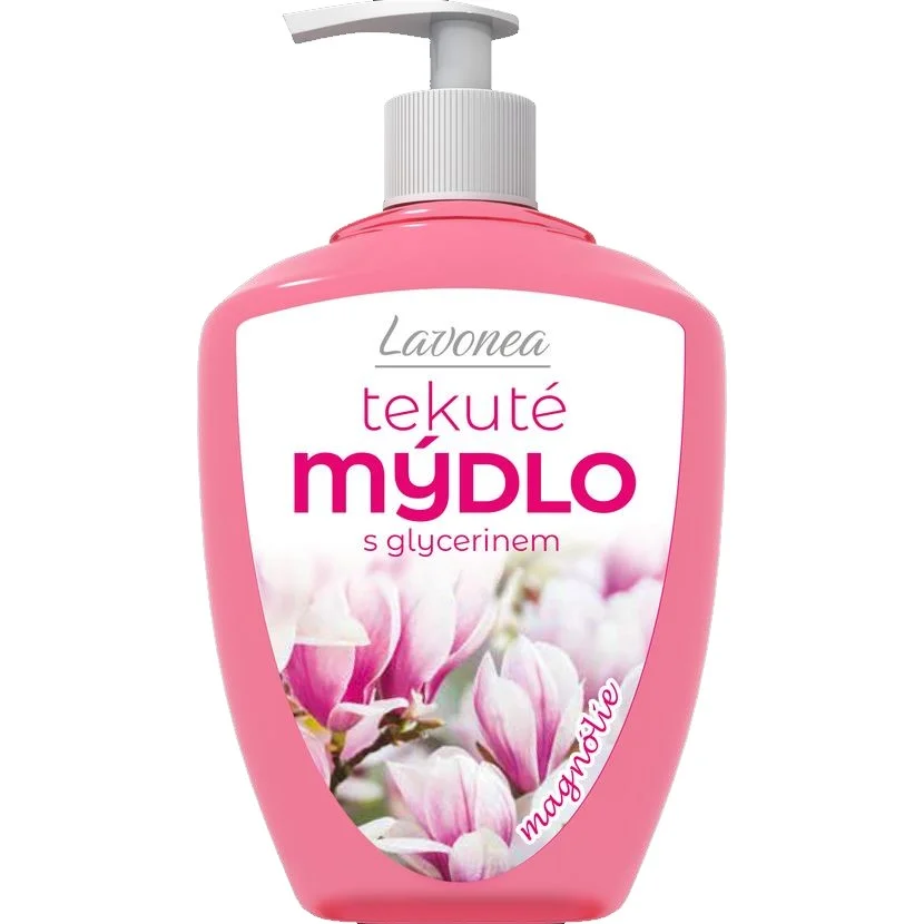 LAVONEA tekuté mýdlo Magnólie (růžové) 500ml