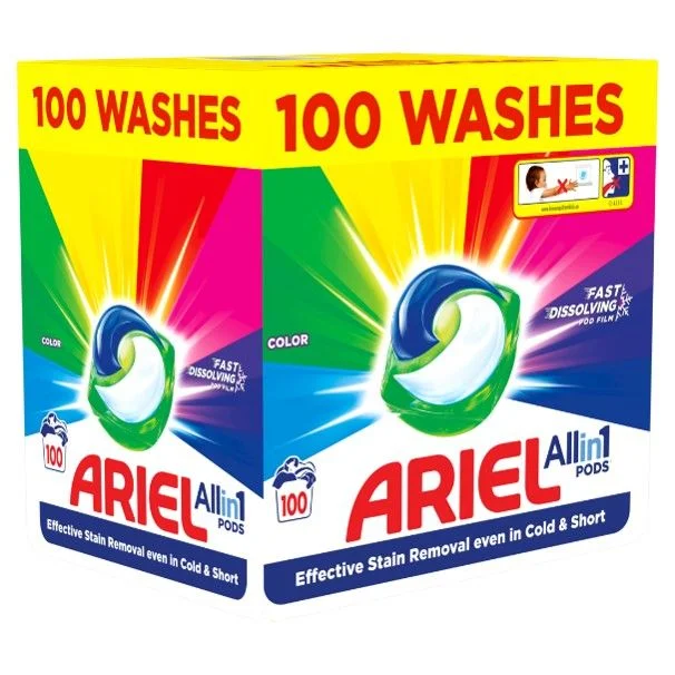 ARIEL kapsle na praní Color Box 100ks (2x50ks)