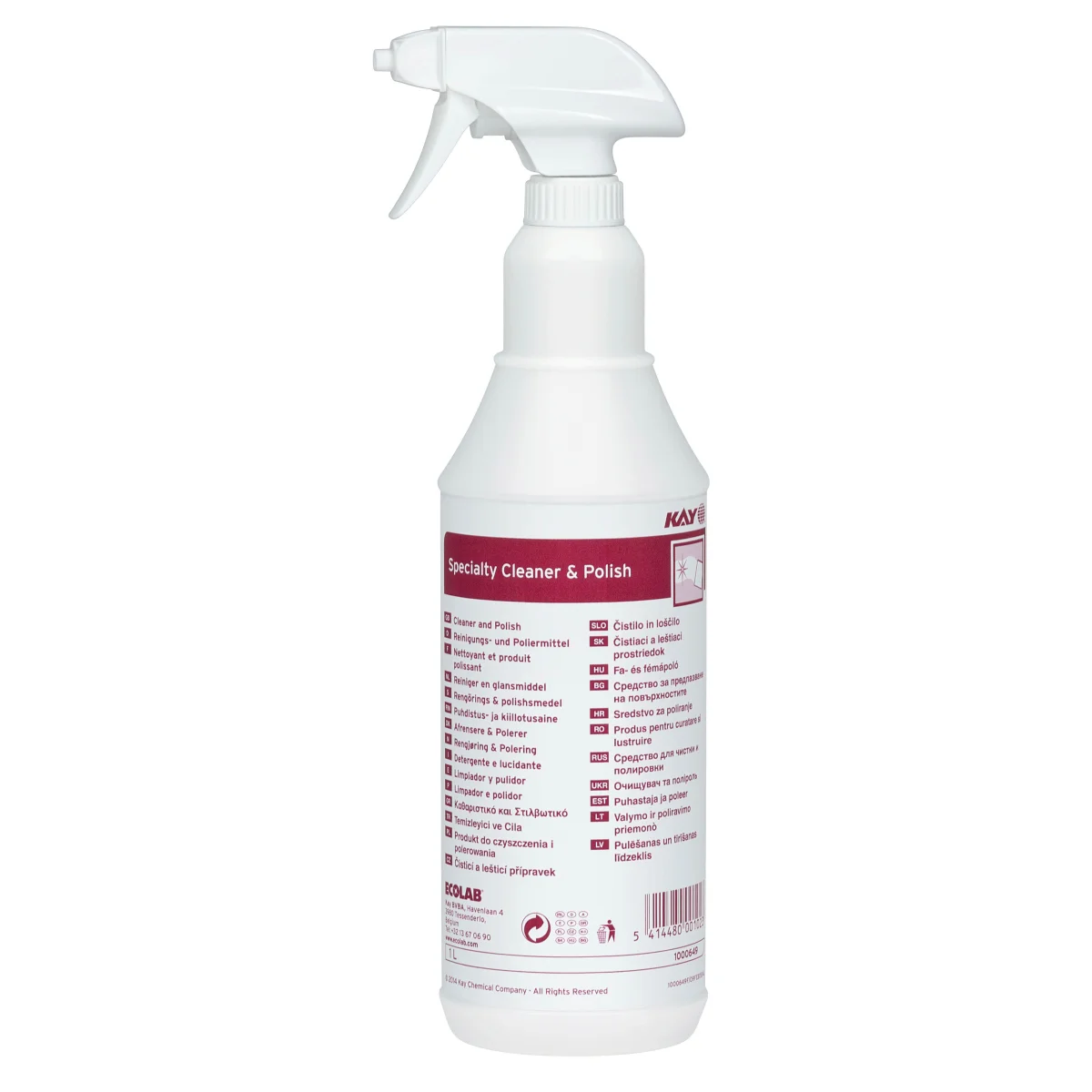SPECIALITY CLEANER & POLISHER 1l