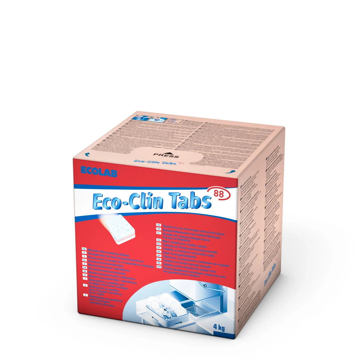 ECO-CLIN TABS 88-200ks 4kg