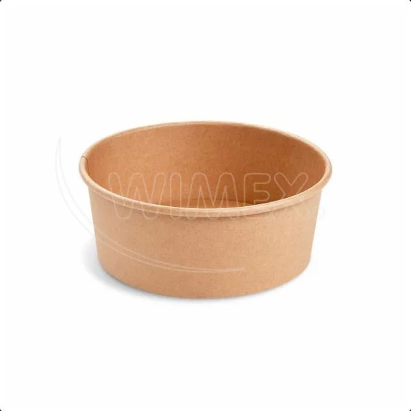 Miska papírová (PAP/PE) kraft O150mm 750ml [50 ks]