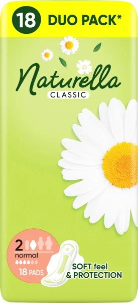 VLOŽKY NATURELLA Classic Normal 18ks