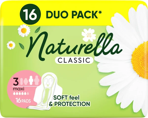 VLOŽKY NATURELLA Classic Maxi 16ks