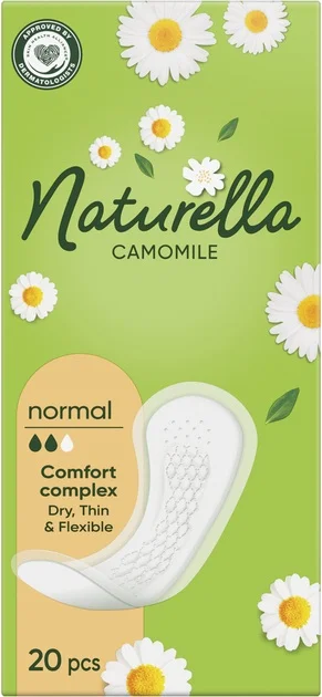 VLOŽKY NATURELLA Intimky Normal Camomile 20ks