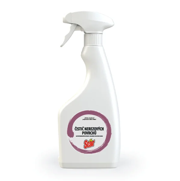 STAR Čistič nerezových povrchů 500ml