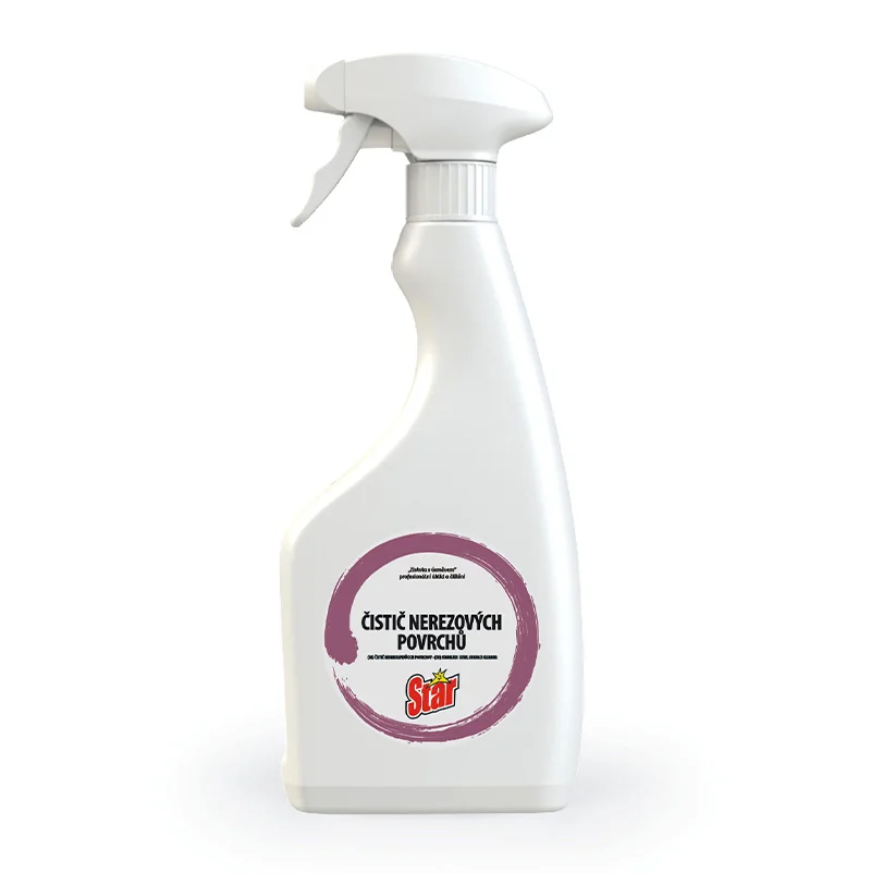 STAR Čistič nerezových povrchů 500ml
