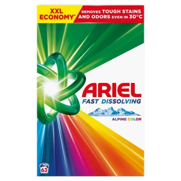 ARIEL prací prášek Color 63PD Box 3,465kg