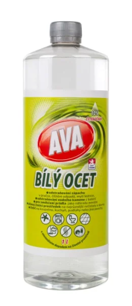 AVA Bílý ocet 10% 1l