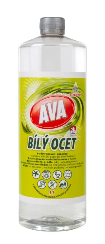 AVA Bílý ocet 10% 1l