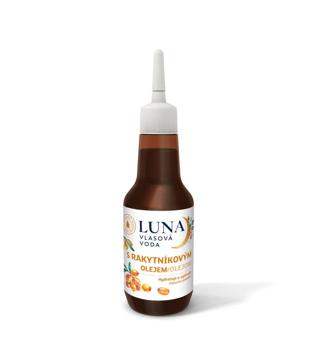 LUNA vlasová voda s rakytníkovým olejem 120ml