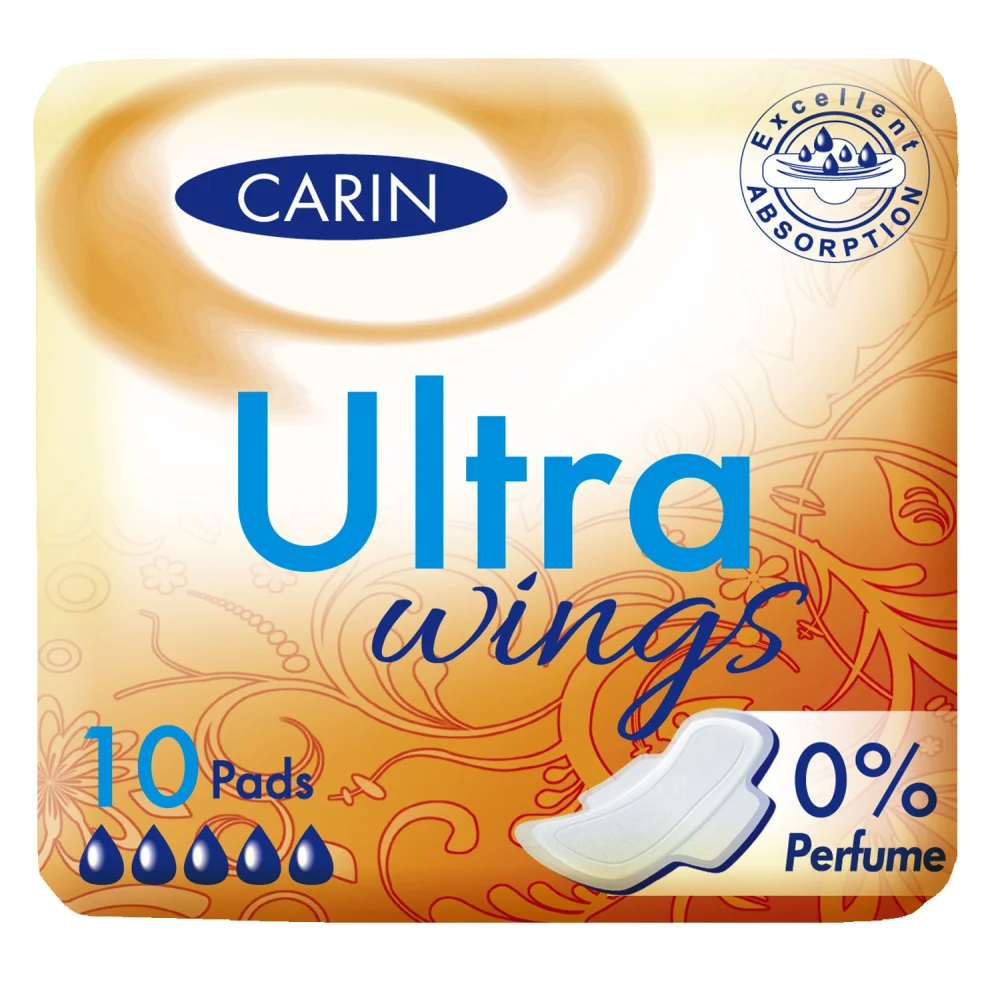 VLOŽKY CARIN Ultra wings 10ks