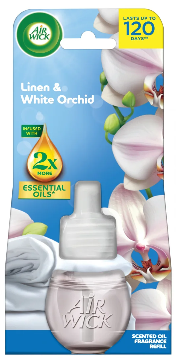 AIRWICK Electric náplň Prádlo a bílá orchidej 19ml