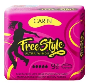 VLOŽKY CARIN Free Style ultra wings 9ks
