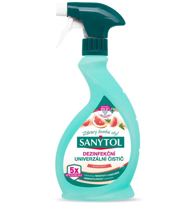 SANYTOL Dezinfekce UNIVERZÁLNÍ čistič vůně grepu 500ml