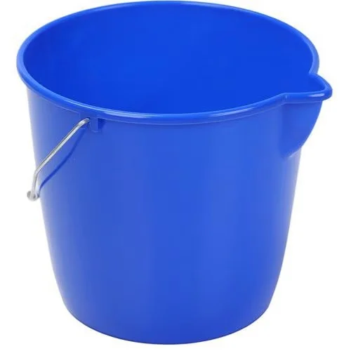 VĚDRO UH s výlevkou MODRÉ, kovová rukojeť 10l