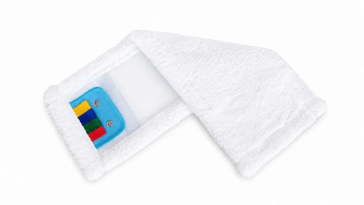 CLEANZY NÁVLEK MOP SPEEDY/SPRINT mikro 40cm KAPSY+JAZYKY BÍLÝ
