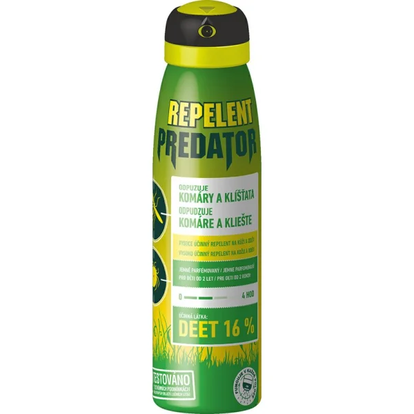 PREDÁTOR repelent 16% komáři a klíšťata 150ml
